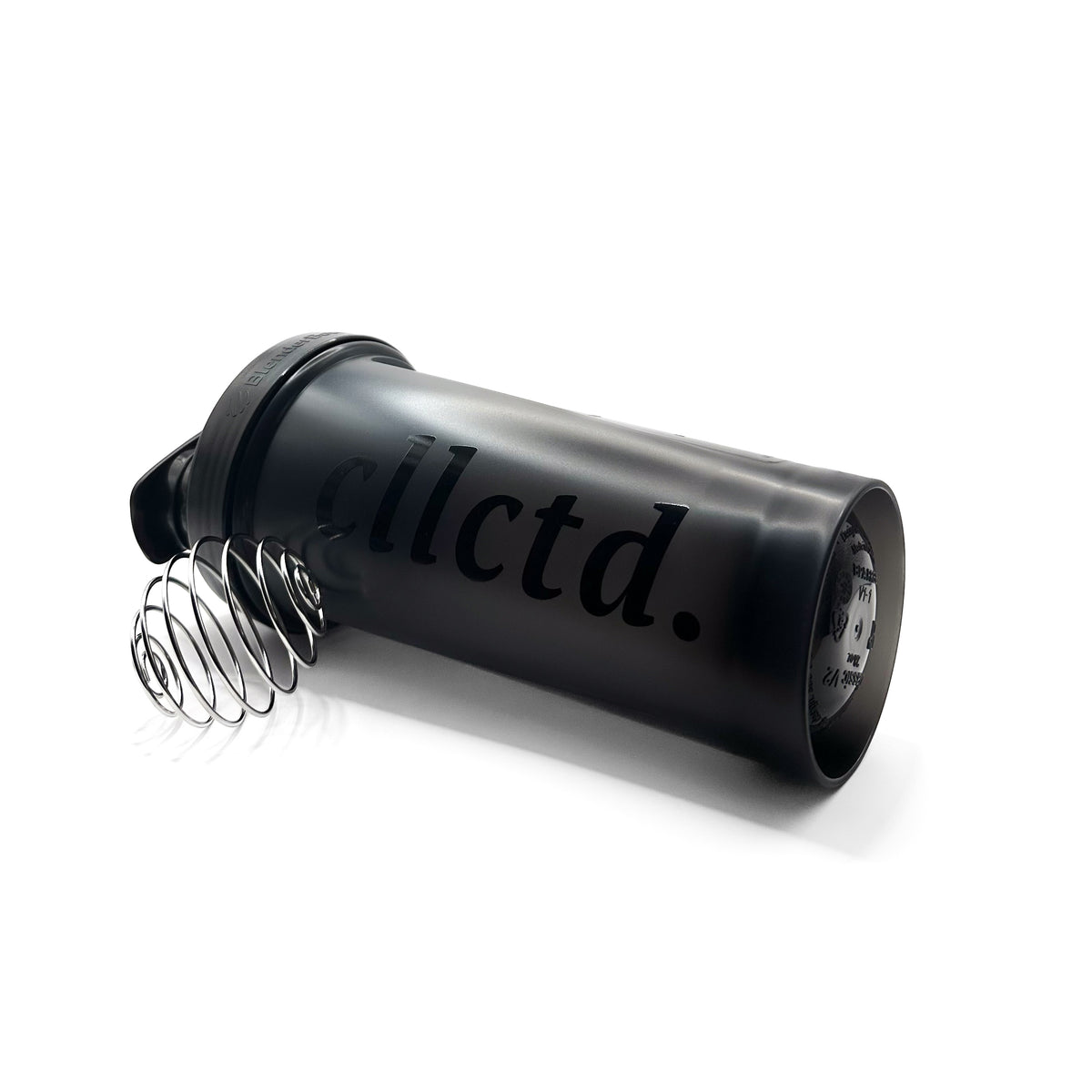 The cllctd. Shaker - Custom Black Blender Bottle