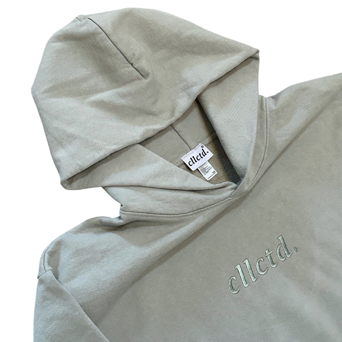 Accolade Cotton-blend Hoodie In Limestone