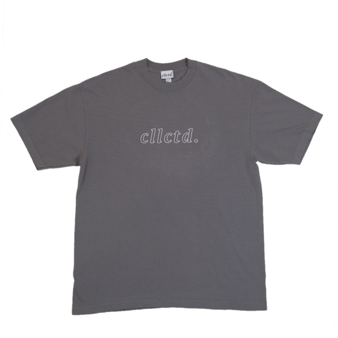 charcoal grey, earth tones, grey tee
