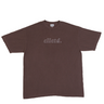 mocha tee, chocolate tee, brown tee, earth tones