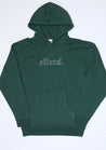 Forest Green Outline Hoodie